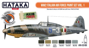 WW2 Italian Air Force paint set vol.1