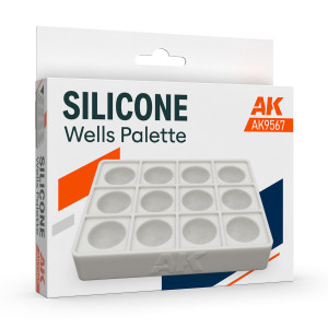 Silicone Wells Palette
