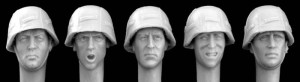 Headset German WWII Helmet Cover (5 pcs)