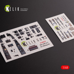 Messerschmitt Me-410 A1 Interior 3D Decals For Meng Model Kit