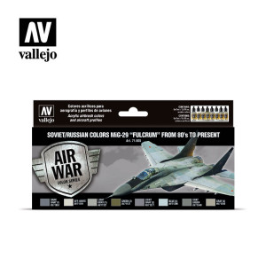 71605 Air War Color Series - Soviet/Russian Colors MiG-29 Fulcrum from 80s to present
