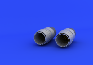 MiG-29A exhaust nozzles TRUMPETER