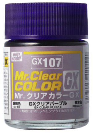 GX107 Clear Purple