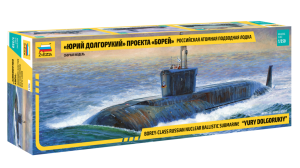Borey-Class Russian Nuclear Ballistic Submarine "Yury Dolgorukiy"