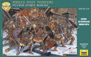 Russian Foot Warriors 13TH- 14TH Century