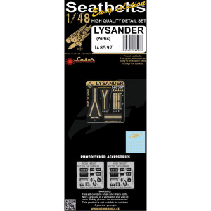 Lysander (For Airfix) - Seatbelts