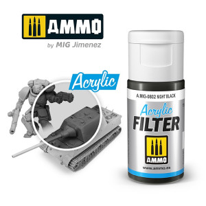 A.MIG 0802 Acrylic Filter Night Black