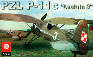 Polish IIWW fighter PZL P-11C "Łaciata 3" (1939)