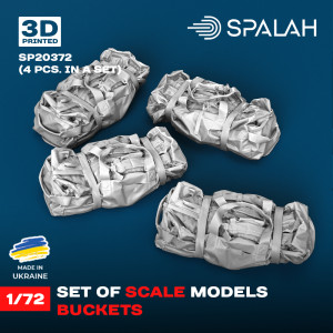 Military Bags (4 pcs / 3D-Printed)
