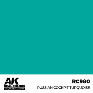 RC980 Russian Cockpit Torquoise