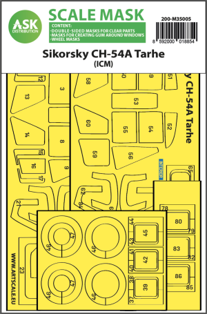 Sikorsky CH-54A Tarhe double-sided express fit mask for ICM