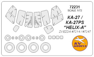 Ka-27 / Ka-27PS “HELIX-A” (ZVEZDA) + wheels masks