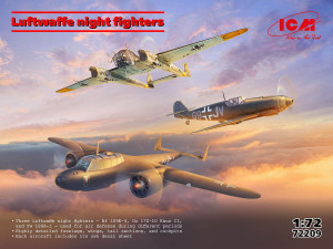 Luftwaffe Night Fighters - Messerschmitt Bf-109 E-4 / Fw-189 A-1 and Do-17 Z-10