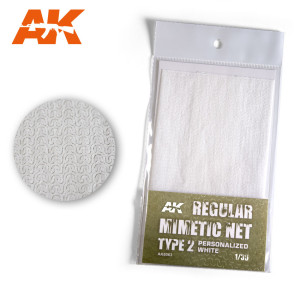 Camouflage Net Personalized White Type 2