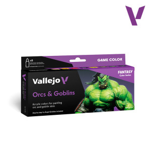 72192 Fantasy Color Series - Orcs & Goblins Game Color Set