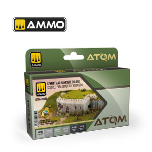 ATOM-20850 Cement and Concrete Colors Set