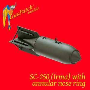 SC 250 (Irma) Annular Nose Ring Bomb (4 pcs)