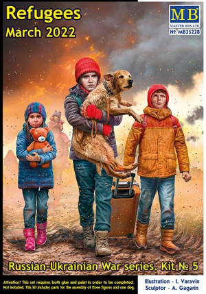 Russian-Ukrainian War series, kit № 5. Refugees