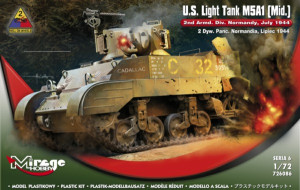 U.S. Light Tank M5A1 (Mid.) '2nd Armd. Div. Normandy, July 1944'