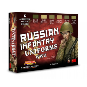 CS42 - Russian WWII Infantry Uniforms Set