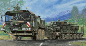 Faun Elephant SLT-56 Panzer transporter