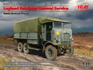 Leyland Retriever General Service, WWII British Truck (100% new molds)