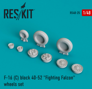 General Dynamics F-16 (C) block 40-52 "Fighting Falcon" wheels set