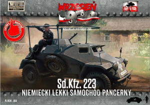 Sd.Kfz 223 niemiecki lekki samochód pancerny