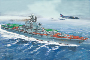 Soviet Minsk Aircraft Carrier (Kiev Class)
