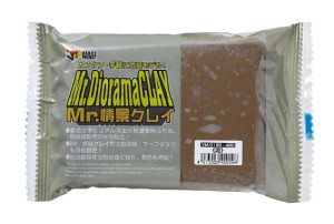 Mr. Diorama Clay for the Scene (Mud) 300g