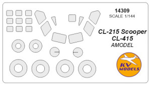 CL-215 Scooper / CL-415 + wheels masks