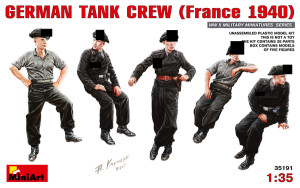 GERMAN TANK CREW (France 1940)
