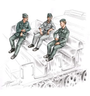 German soldiers for FAMO