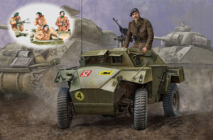 WWII British Humber MK.I Scout Car & AFV Crew Set