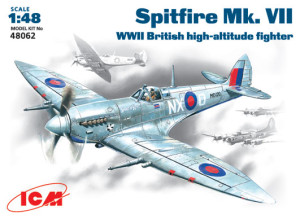 Spitfire Mk .VII WWII British fighter