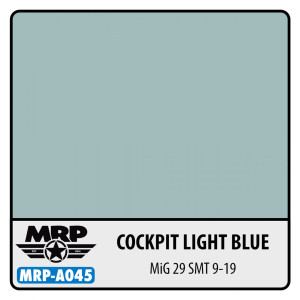 MRP-A045 Cockpit Light Blue, MiG 29 SMT 9-19
