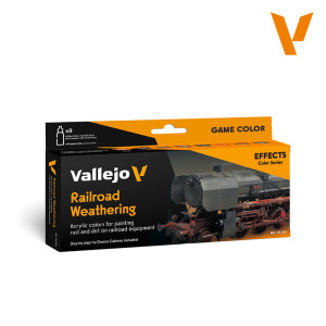 70264 Effects Color Series - Railroad Weathering Game Color Acrylic Set