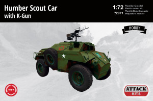 Humber Scout Car with K Gun (Hobby Line)