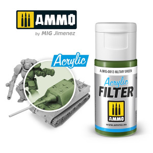 A.MIG 0813 ACRYLIC FILTER Military Green