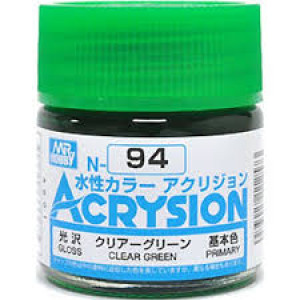 N094 Clear Green Gloss