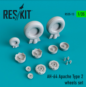 AH-64 Apache Type 2 wheels set
