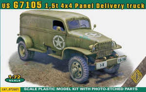 US G7105 1,5t 4x4 Panel Delivery Truck