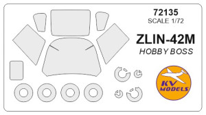 Zlin-42M (HOBBY BOSS) + wheels masks