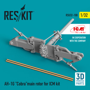 AH-1G 'Cobra' Main Rotor For ICM Kit
