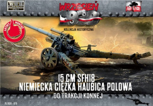 15cm sFH 18 - Niemiecka Ciężka Haubica Polowa do Trakcji Konnej