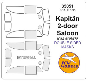Kapitän 2-door Saloon (ICM) - Double sided