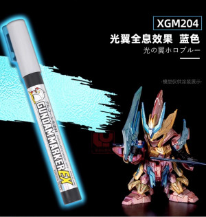 XGM204 Gundam Marker EX Wing of Light Holographic Blue