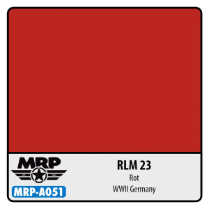 MRP-A051 RLM 23 Rot, WWII Germany