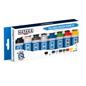 HTK-BS100 Scale Modelling Basic Colours set