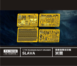 Russian Navy Slava Class Cruiser (for Trumpeter Kits)